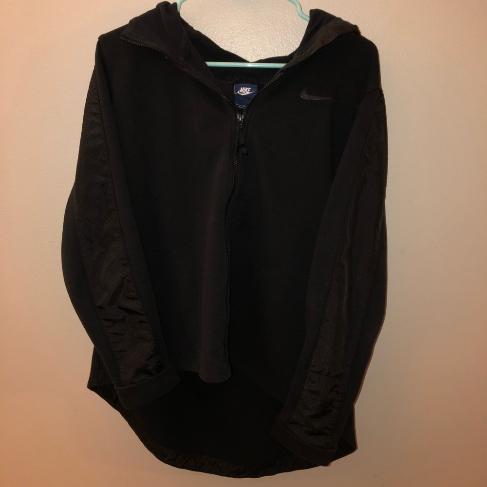 Nike Black Hooded zip sweatshirt